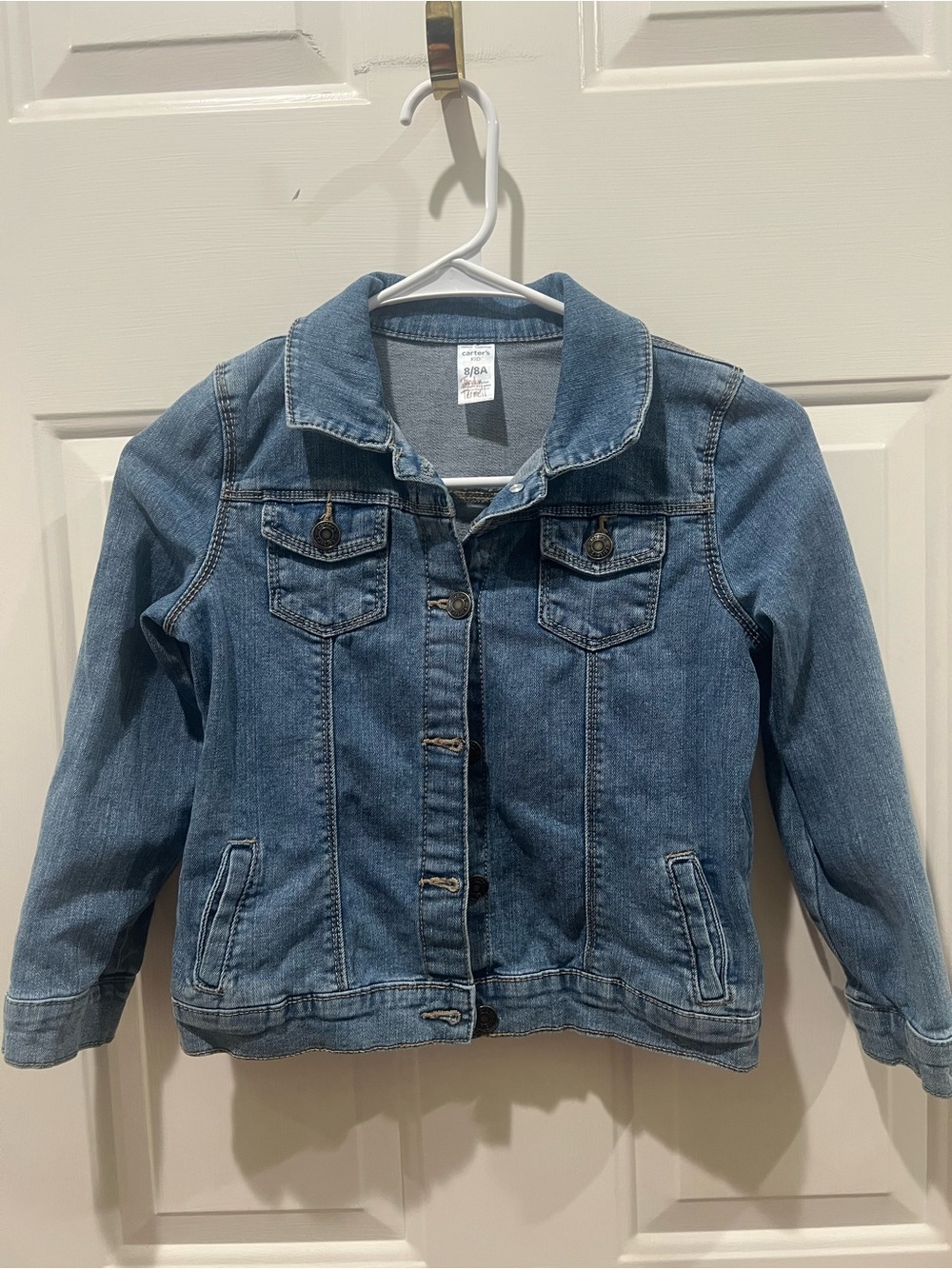 Carter's Blue Denim Jean Jacket for Kids